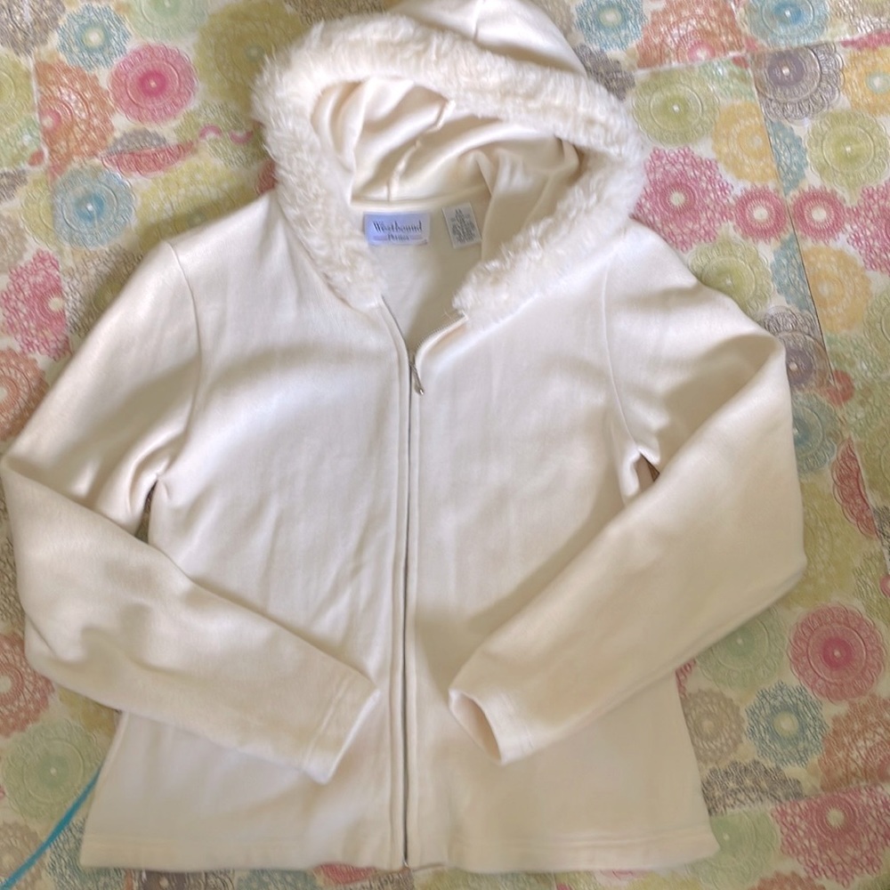 Westbound Woman’s Petites Zip Up Sweater Hoodie